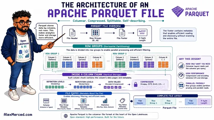The Architecture of an Apache Parquet File