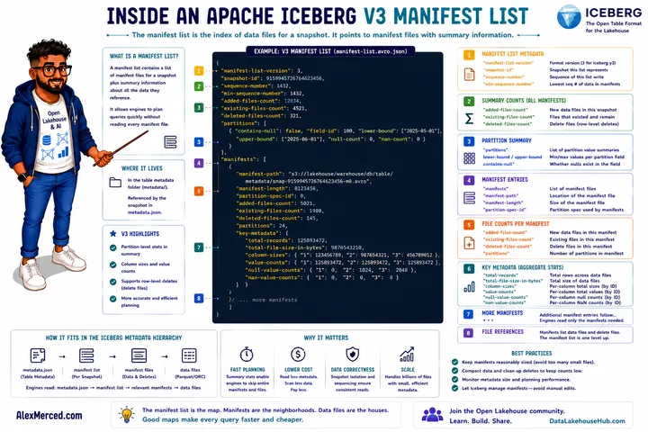 Inside an Apache Iceberg V3 Manifest List